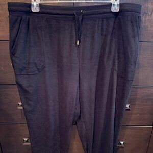 Sweet Treasures Black Velvet Lounge Pants 2X (18/20)